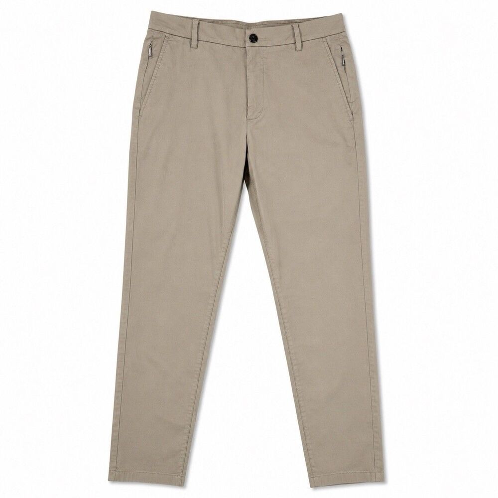 BirdDogs Boom Pants Mens 32x30 Khaki Stretch Chino Performance Golf Casual